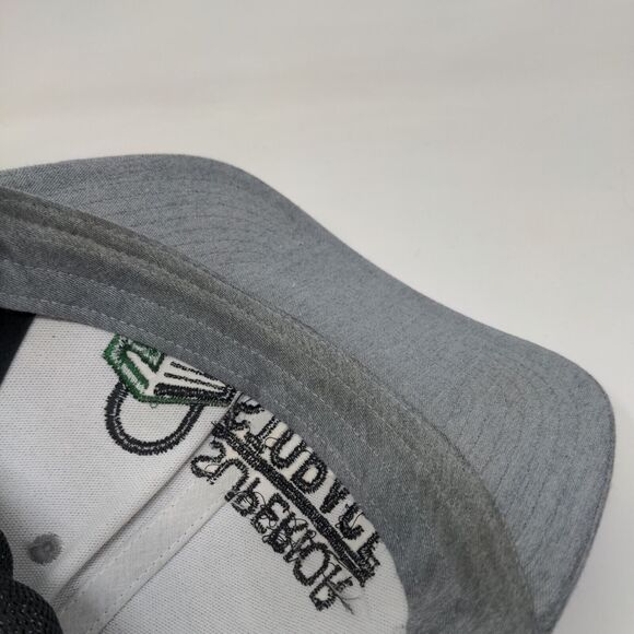 Superior Storage Snapback Mesh Back Trucker Hat Gray One Size Richardson - Picture 7 of 9